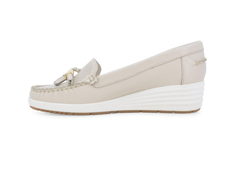 Melluso female Mocassini Pelle 01027Z-243471 Beige