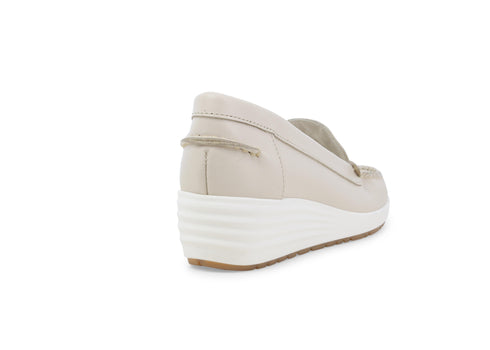 Melluso female Mocassini Pelle 01027Z-243471 Beige