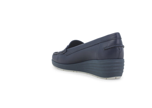 Melluso female Mocassini Pelle 01028Z-243475 Blu