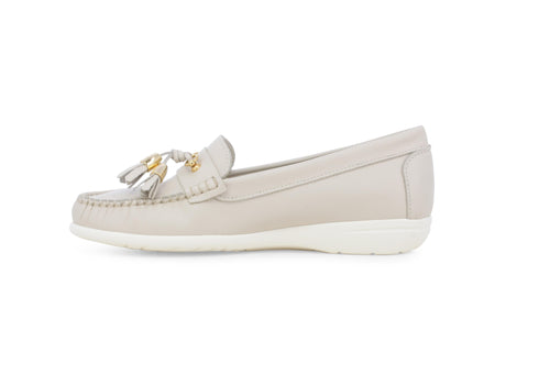 Melluso female Mocassini Pelle 01087-243479 Beige