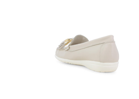 Melluso female Mocassini Pelle 01087-243479 Beige