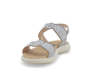 Melluso Donna Sandali Tessuto 018085W-240583 Grigio