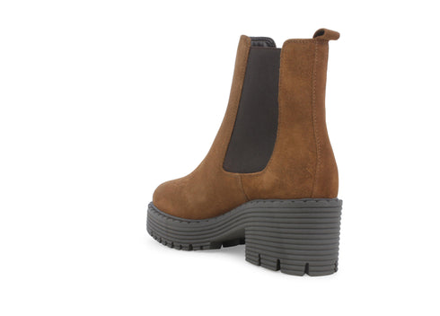 Melluso female Tronchetti Camoscio 018869W-240918 Marrone