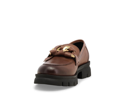 Melluso Donna Mocassini Pelle 034340Z-252180 Marrone