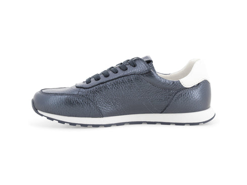Melluso Sneakers Pelle Blu - Dettaglio laterale K60111BK-256266
