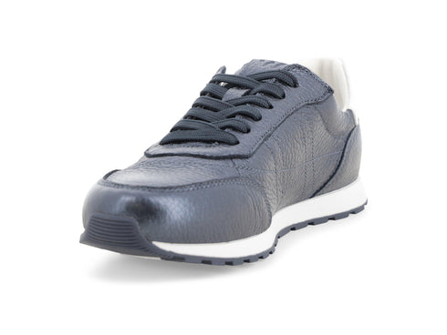 Melluso Sneakers Pelle Blu - Dettaglio punta K60111BK-256266