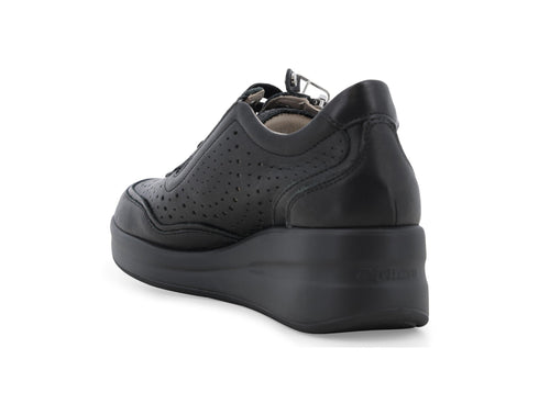 Melluso Sneaker Pelle Nero - Dettaglio tacco R20258Q-257196