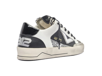 4B12 Kyle Scarpe Made in Italy Donna Animalier Zebra Tomaia Pelle
