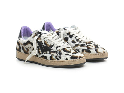 4B12 Sneaker Donna Play New Sky in Cavallino Animalier