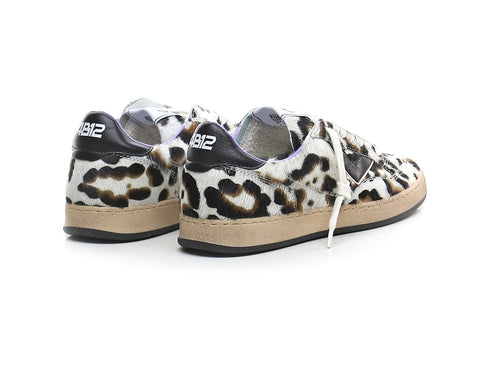 4B12 Sneaker Donna Play New Sky in Cavallino Animalier