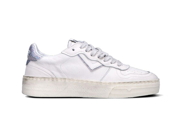 4B12 Sneakers Donna Hyper Primavera Estate Tomaia Pelle Bianca