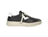 4B12 Sneaker Hyper Uomo in Pelle Nera Effetto Vintage U121