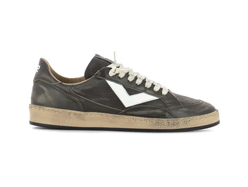 4B12 Sneaker Play New Uomo in Pelle Marrone Effetto Vintage u121