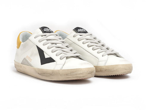 4B12 Suprime Scarpe Sportive Uomo in Pelle