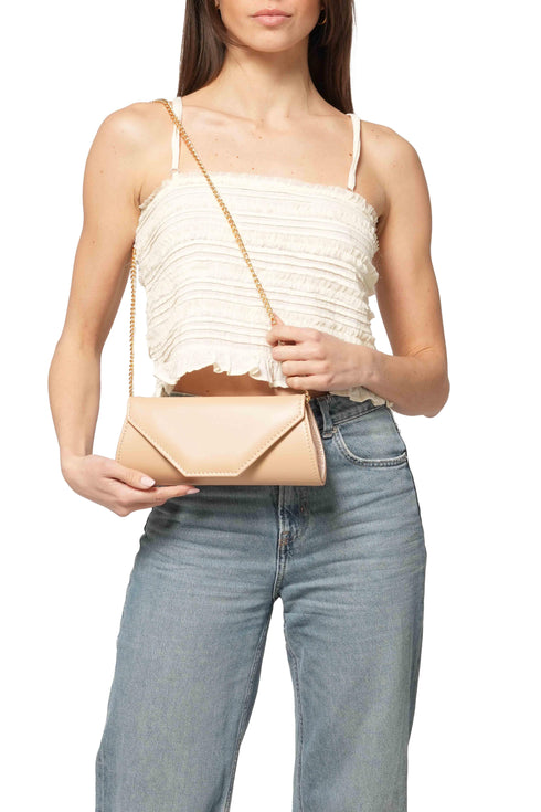 Melluso Donna Pochette Pelle BJ034Z-246892 Beige