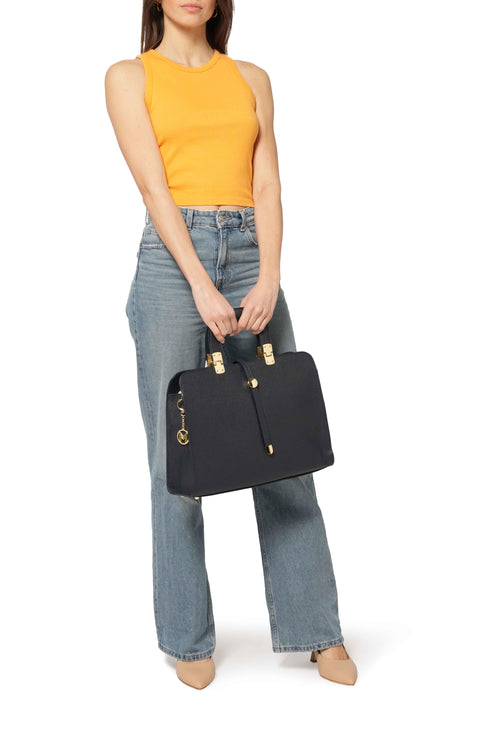 Melluso Donna Borsa Pelle BOR523-251886 Blu