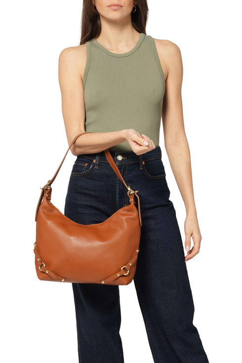 Melluso Donna Borsa Pelle BOR558-250559 Marrone