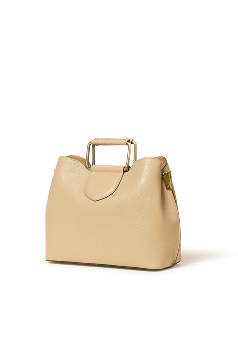 Melluso Donna Borsa Pelle BOR565-250722 Beige