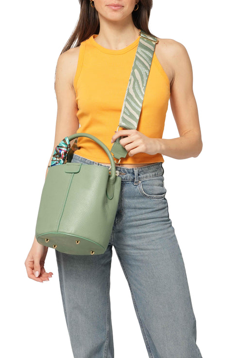 Melluso Donna Borsa Pelle BOR582-250300 Verde