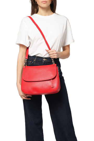 Melluso Donna Borsa Pelle BOR6092-249700 Rosso