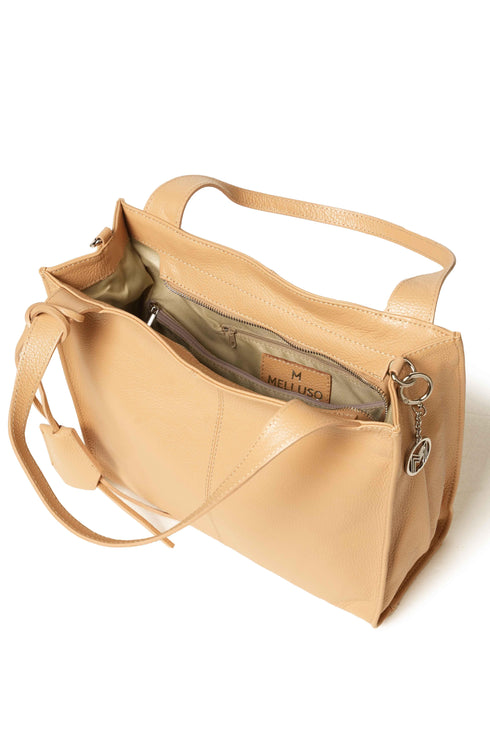 Melluso Donna Borsa Pelle BOR842-231999 Beige