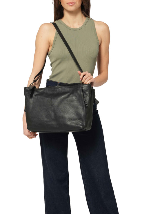 Melluso Donna Borsa Pelle BOR993-245464 Nero