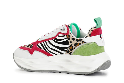 CafèNoir Donna Running con riporti animalier C1DC9032M096 Multi animalier