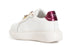 CafèNoir Donna Sneakers in pelle con accessori removibili C1DE1032R054 Bianco/bordeaux