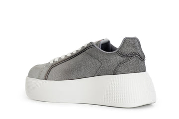 CafèNoir Donna Sneakers in glitter sfumato C1DF9025L001 Argento