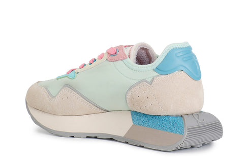 CafèNoir Sneaker Running Donna Multicolor con Suola Platform