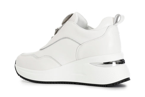 CafèNoir Donna Running slipon con accessorio gioiello C1DN1085W001 Bianco