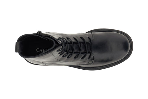 CafèNoir Anfibi Essenziali Donna in Pelle Nera