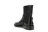 CafèNoir Black Leather Boots with Wrapped Buckle