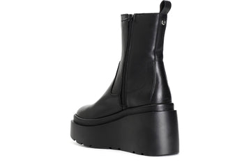 CafèNoir Donna Tronchetto in pelle con maxi cerniera C1HA1011N001 Nero