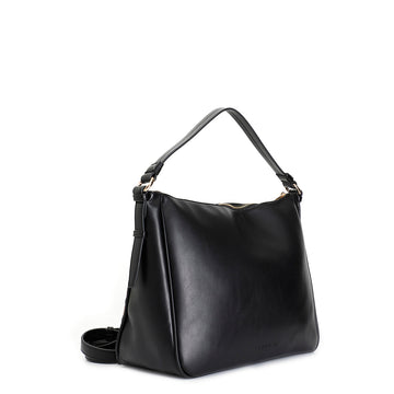 CafèNoir Shopping Bag con Dettaglio in Rete e Infilatura