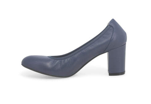 Melluso female Décolleté Camoscio D110Z-243459 Blu