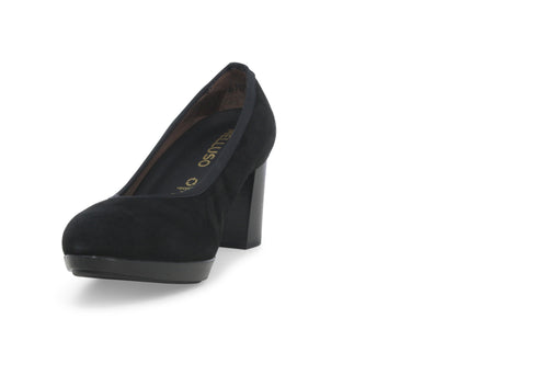 Melluso Donna Décolleté Camoscio D5125W-239957 Nero