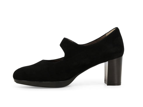 Melluso Donna Décolleté Camoscio D5153-251883 Nero