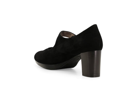 Melluso Donna Décolleté Camoscio D5153-251883 Nero