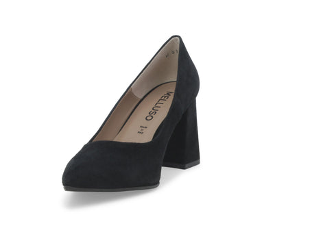 Melluso Donna Décolleté Camoscio D5185W-242617 Nero