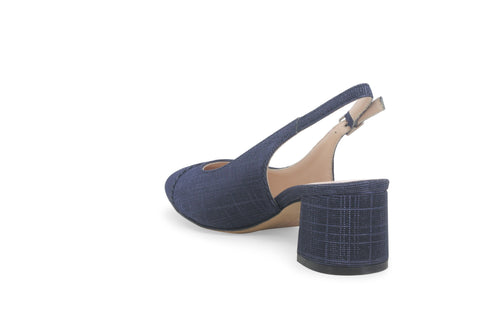 Melluso female Décolleté Tessuto E1301Z-244997 Blu