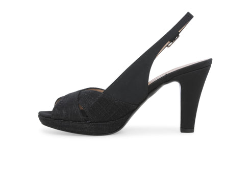 Melluso Donna Sandali Tessuto J585Z-249358 Nero