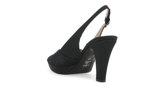 Melluso Donna Sandali Tessuto J585Z-249358 Nero