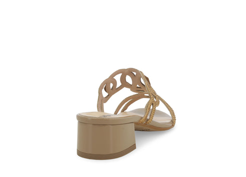 Melluso Donna Ciabatte Tessuto K35183W-239661 Oro