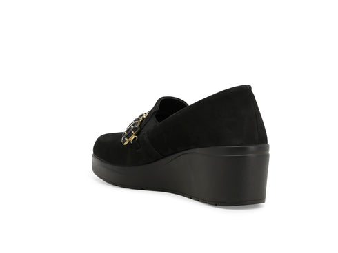 Melluso Donna Mocassini Camoscio K53005Z-250863 Nero