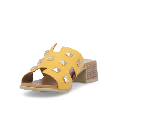 Melluso Donna Ciabatte Pelle K56018Z-244762 Giallo