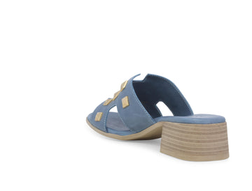 Melluso Donna Ciabatte Pelle K56018Z-252116 Blu