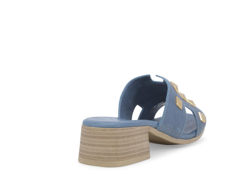 Melluso Donna Ciabatte Pelle K56018Z-252116 Blu