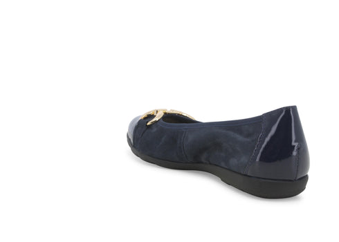 Melluso Donna Ballerine Pelle K60100BK-234286 Blu