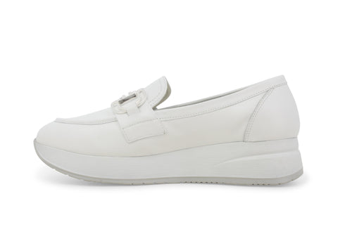 Melluso female Mocassini Pelle R20088-243400 Bianco